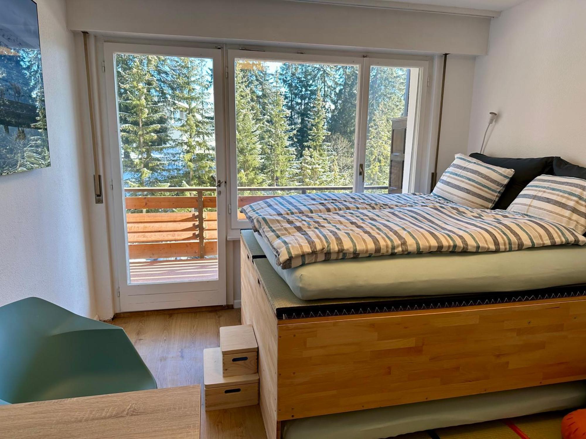 Studio Serenity, 4 Min Walk To Center! Crans-Montana Eksteriør billede